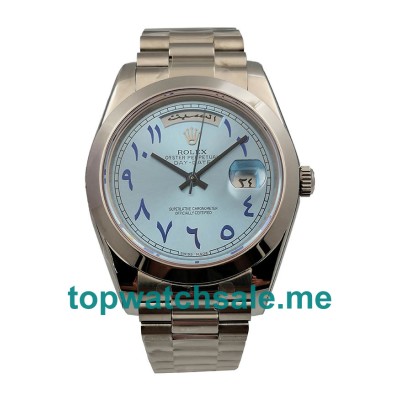 Replica Rolex Day-Date 228206 UK - 40MM Steel Male Rolex Day-Date Replica Watches - Blingwatches.co.uk