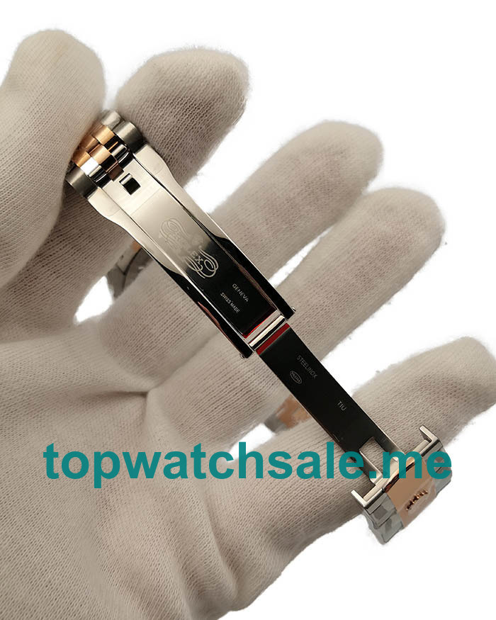 Replica Rolex Datejust 116233 UK - 36MM Steel & Rose Gold Male Rolex Datejust Replica Watches - Blingwatches.co.uk