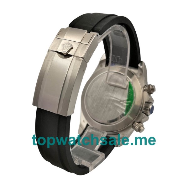 Replica Rolex Cosmograph Daytona 116519LN JH UK - 40MM Steel Male Rolex Cosmograph Daytona Replica Watches - Blingwatches.co.uk