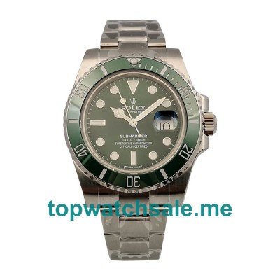 Replica Rolex Submariner Date 116610LV 2018 N V9S UK - 40MM Steel Male Rolex Submariner Date Replica Watches - Blingwatches.co.uk