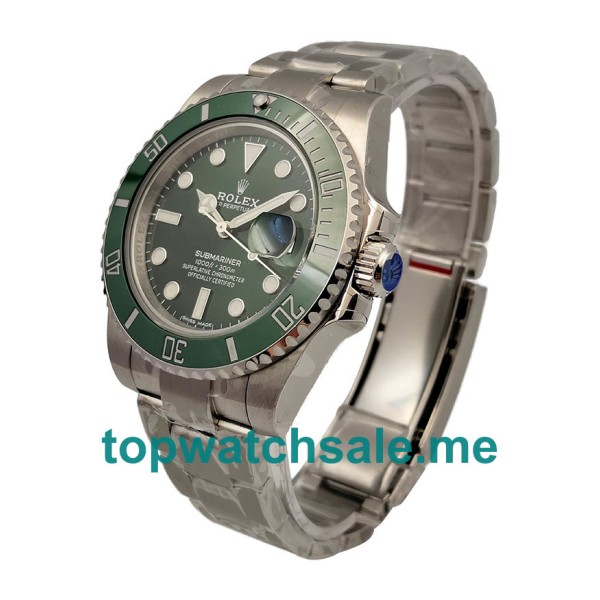 Replica Rolex Submariner Date 116610LV 2018 N V9S UK - 40MM Steel Male Rolex Submariner Date Replica Watches - Blingwatches.co.uk