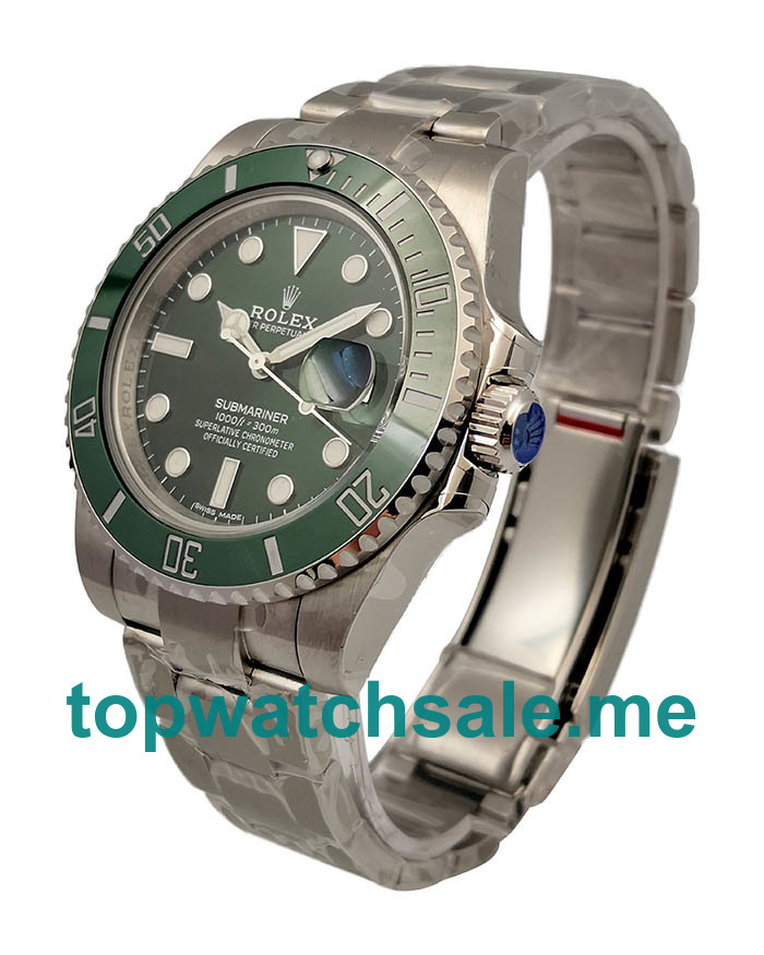 Replica Rolex Submariner Date 116610LV 2018 N V9S UK - 40MM Steel Male Rolex Submariner Date Replica Watches - Blingwatches.co.uk