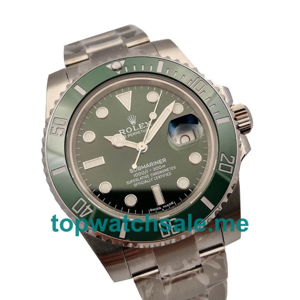 Replica Rolex Submariner Date 116610LV 2018 N V9S UK - 40MM Steel Male Rolex Submariner Date Replica Watches - Blingwatches.co.uk