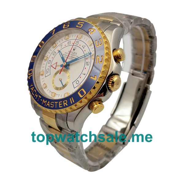 Replica Rolex Yacht-Master II 116681 V5 UK - 44MM Steel & Yellow Gold Male Rolex Yacht-Master II Replica Watches - Blingwatches.co.uk