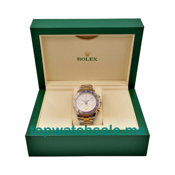 Replica Rolex Yacht-Master II 116681 V5 UK - 44MM Steel & Yellow Gold Male Rolex Yacht-Master II Replica Watches - Blingwatches.co.uk