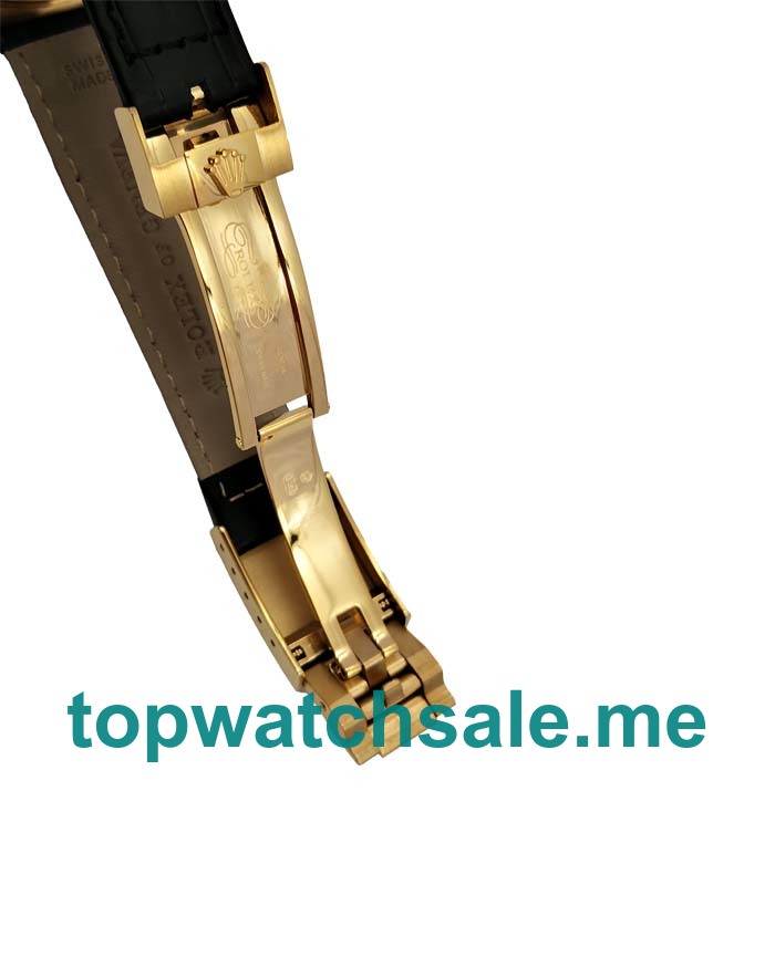 Replica Rolex Daytona 116508 UK - 40MM Gold Male Rolex Daytona Replica Watches - Blingwatches.co.uk