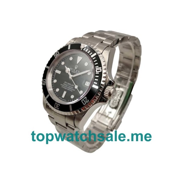 Replica Rolex Sea-Dweller 116600 UK - 40MM Steel Male Rolex Sea-Dweller Replica Watches - Blingwatches.co.uk