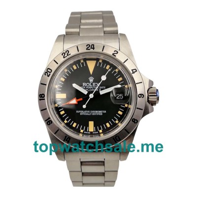 Replica Rolex Explorer II 1655 UK - 39MM Steel Male Rolex Explorer II Replica Watches - Blingwatches.co.uk