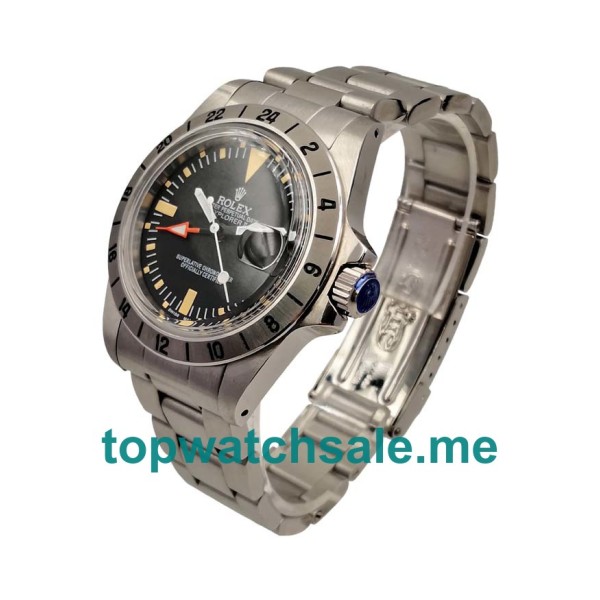 Replica Rolex Explorer II 1655 UK - 39MM Steel Male Rolex Explorer II Replica Watches - Blingwatches.co.uk