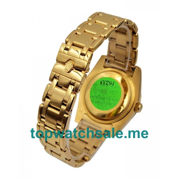 Replica Rolex Day-Date 18948 UK - 36MM Gold Male Rolex Day-Date Replica Watches - Blingwatches.co.uk