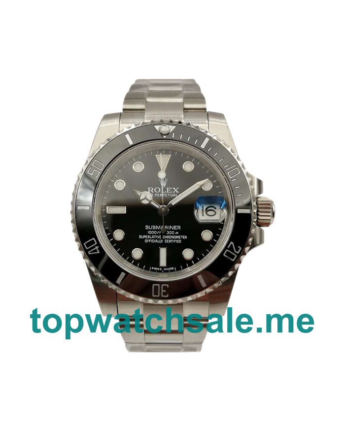 Replica Rolex Submariner 116610LN UK - 40MM Steel Male Rolex Submariner Replica Watches - Blingwatches.co.uk