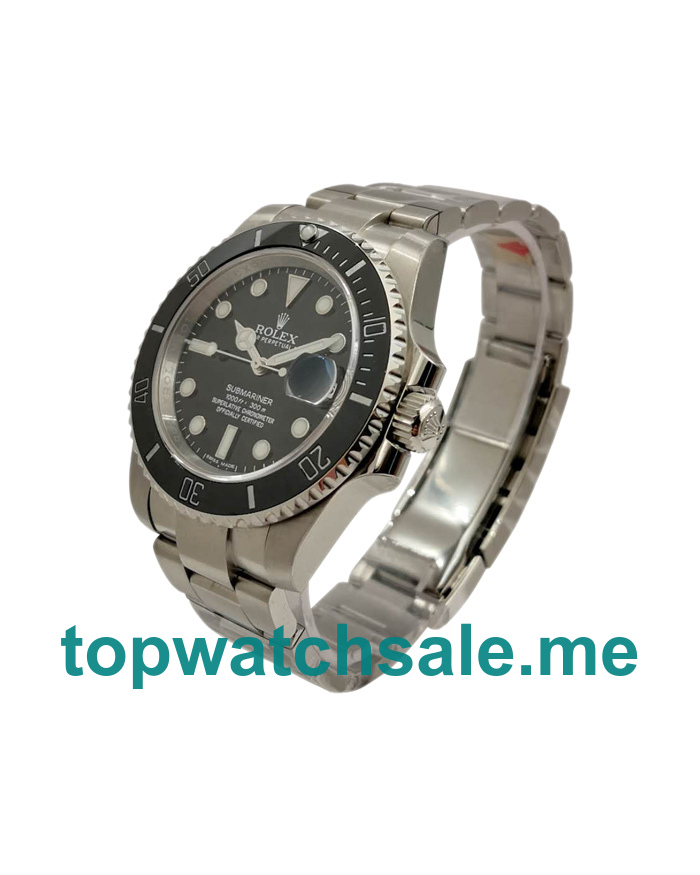 Replica Rolex Submariner 116610LN UK - 40MM Steel Male Rolex Submariner Replica Watches - Blingwatches.co.uk