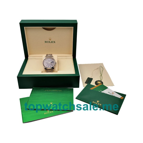 Replica Rolex Datejust 126300 UK - 41MM Steel Male Rolex Datejust Replica Watches - Blingwatches.co.uk