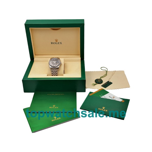 Replica Rolex Datejust 116234 UK - 36MM Steel Male Rolex Datejust Replica Watches - Blingwatches.co.uk