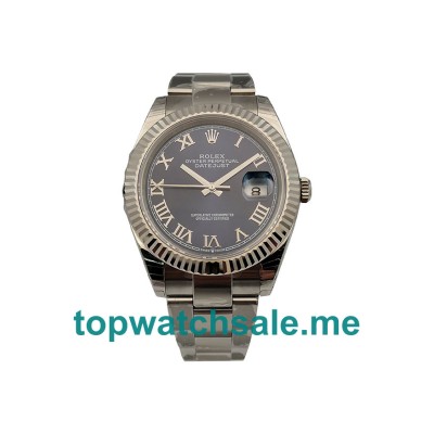Replica Rolex Datejust 126334 UK - 41MM Steel Male Rolex Datejust Replica Watches - Blingwatches.co.uk