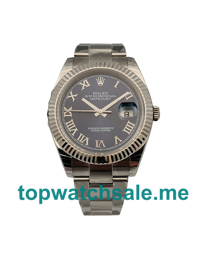 Replica Rolex Datejust 126334 UK - 41MM Steel Male Rolex Datejust Replica Watches - Blingwatches.co.uk