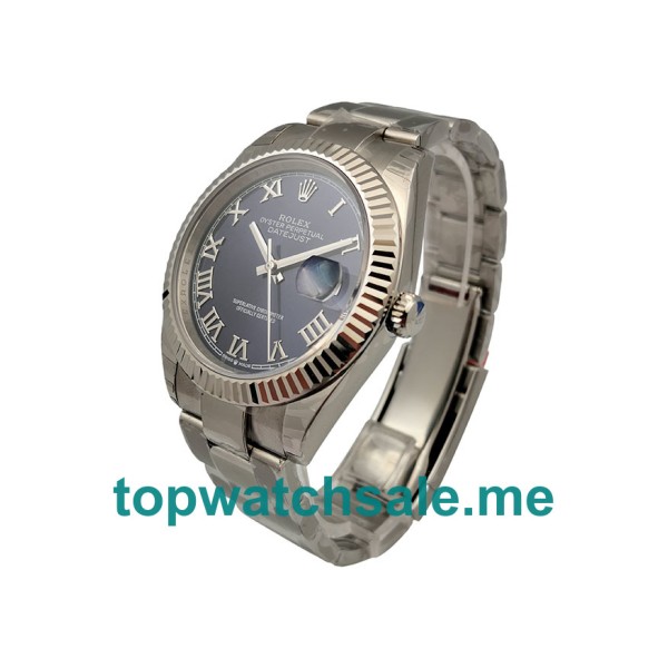 Replica Rolex Datejust 126334 UK - 41MM Steel Male Rolex Datejust Replica Watches - Blingwatches.co.uk