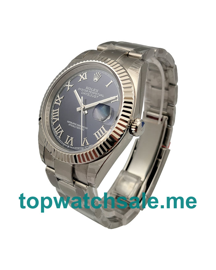 Replica Rolex Datejust 126334 UK - 41MM Steel Male Rolex Datejust Replica Watches - Blingwatches.co.uk