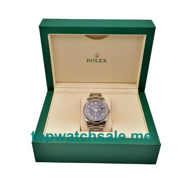Replica Rolex Datejust 126334 UK - 41MM Steel Male Rolex Datejust Replica Watches - Blingwatches.co.uk