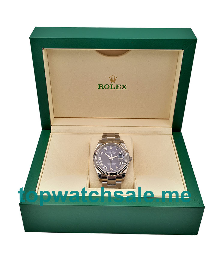 Replica Rolex Datejust 126334 UK - 41MM Steel Male Rolex Datejust Replica Watches - Blingwatches.co.uk