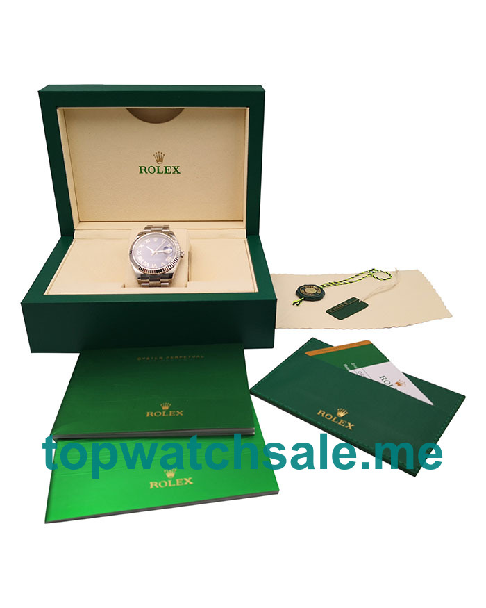 Replica Rolex Datejust 126334 UK - 41MM Steel Male Rolex Datejust Replica Watches - Blingwatches.co.uk