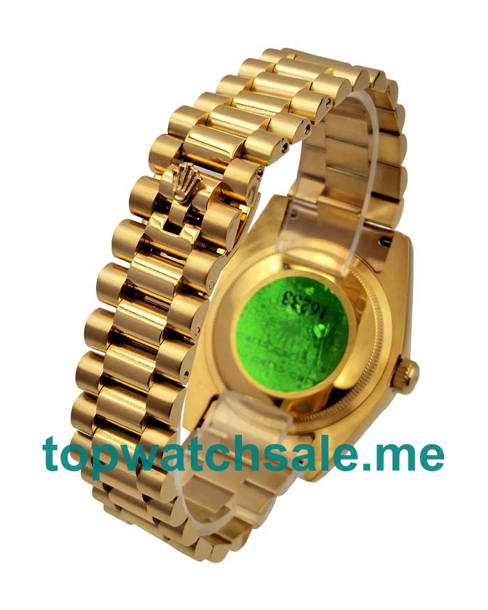 Replica Rolex Day-Date 118388 UK - 36MM Gold Male Rolex Day-Date Replica Watches - Blingwatches.co.uk