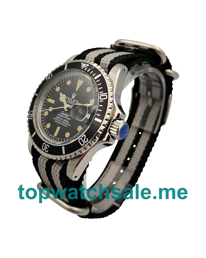 Replica Rolex Submariner 1680 UK - 40MM Steel Male Rolex Submariner Replica Watches - Blingwatches.co.uk