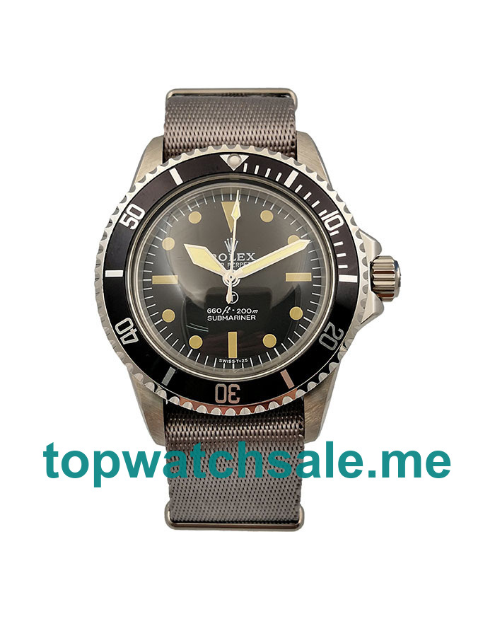 Replica Rolex Submariner 5517 UK - 40MM Steel Male Rolex Submariner Replica Watches - Blingwatches.co.uk