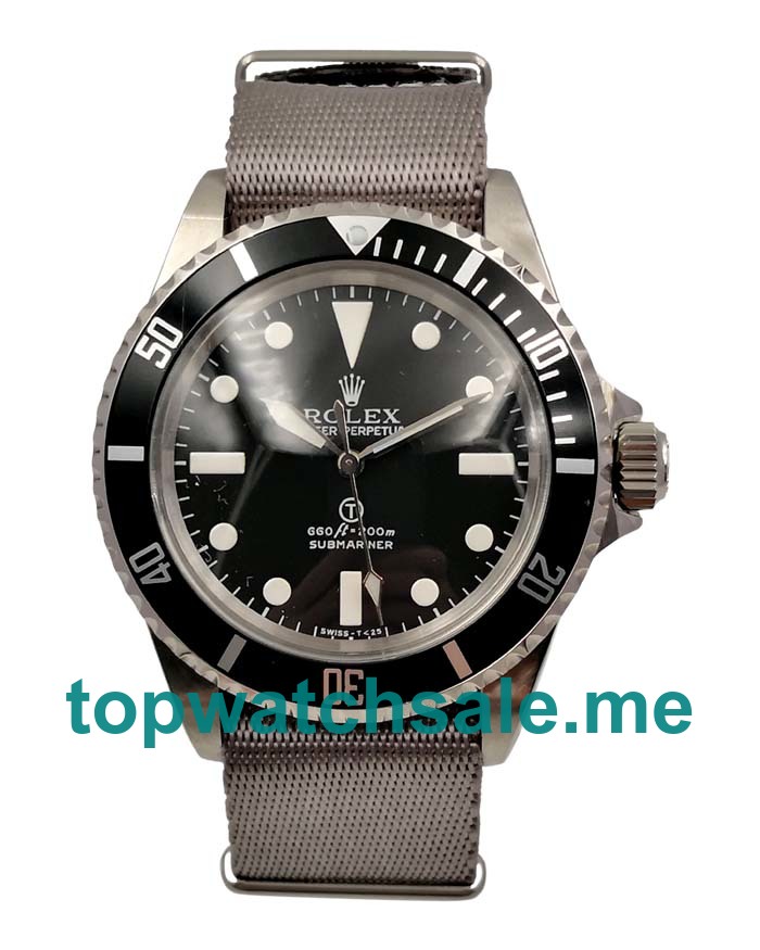 Replica Rolex Submariner 5517 UK - 40MM Steel Male Rolex Submariner Replica Watches - Blingwatches.co.uk