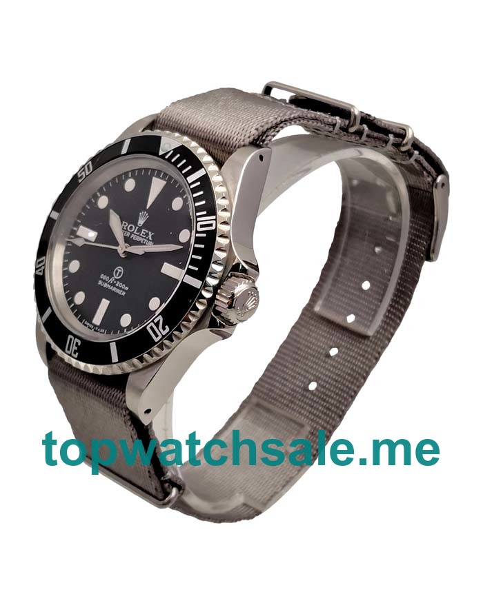 Replica Rolex Submariner 5517 UK - 40MM Steel Male Rolex Submariner Replica Watches - Blingwatches.co.uk