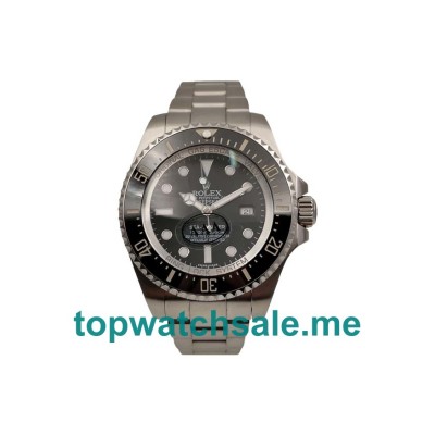 Replica Rolex Sea-Dweller Deepsea 116660 UK - 44MM Steel Male Rolex Sea-Dweller Deepsea Replica Watches - Blingwatches.co.uk