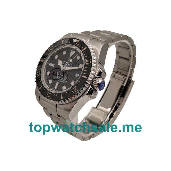 Replica Rolex Sea-Dweller Deepsea 116660 UK - 44MM Steel Male Rolex Sea-Dweller Deepsea Replica Watches - Blingwatches.co.uk