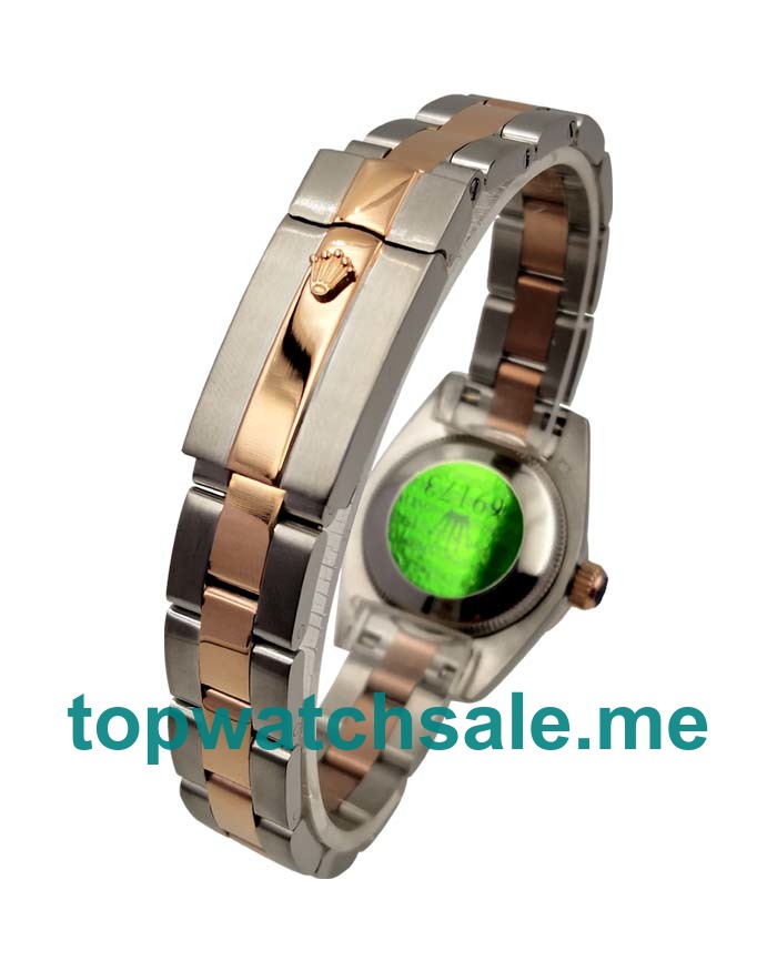 Replica Rolex Lady-Datejust 179171 UK - 26MM Steel & Rose Gold Female Rolex Lady-Datejust Replica Watches - Blingwatches.co.uk