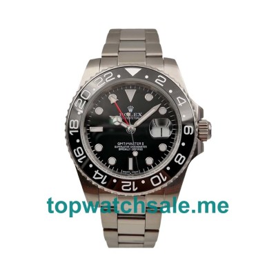 Replica Rolex GMT-Master II 116710 LN UK - 40MM Steel Male Rolex GMT-Master II Replica Watches - Blingwatches.co.uk