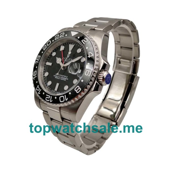 Replica Rolex GMT-Master II 116710 LN UK - 40MM Steel Male Rolex GMT-Master II Replica Watches - Blingwatches.co.uk