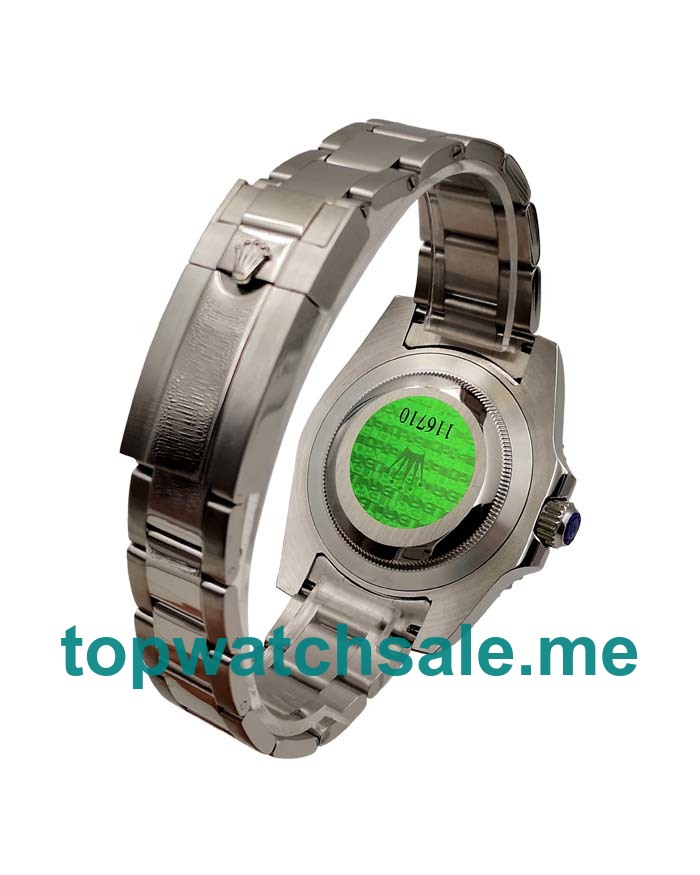 Replica Rolex GMT-Master II 116710 LN UK - 40MM Steel Male Rolex GMT-Master II Replica Watches - Blingwatches.co.uk