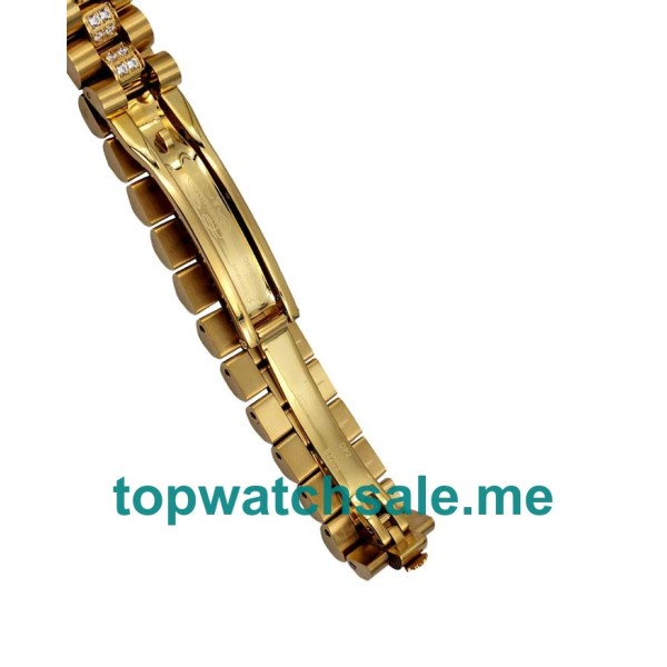 Replica Rolex Lady-Datejust 179158 UK - 26MM Gold Female Rolex Lady-Datejust Replica Watches - Blingwatches.co.uk