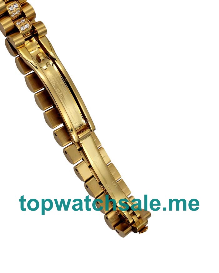 Replica Rolex Lady-Datejust 179158 UK - 26MM Gold Female Rolex Lady-Datejust Replica Watches - Blingwatches.co.uk