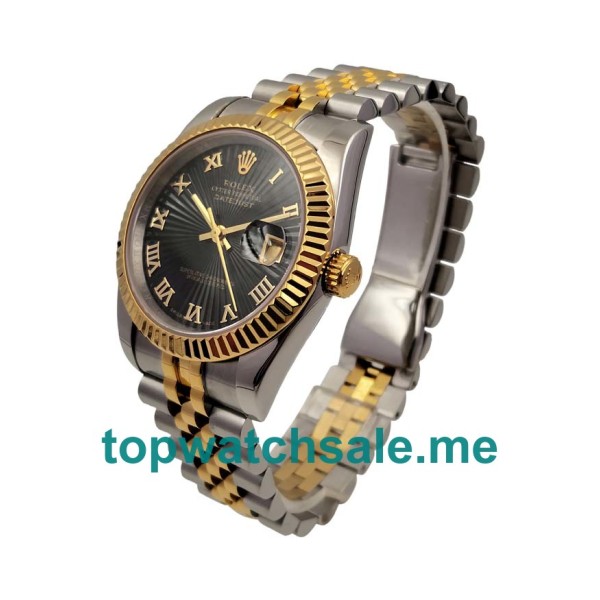 Replica Rolex Datejust 126233 UK - 36MM Steel & Gold Male Rolex Datejust Replica Watches - Blingwatches.co.uk