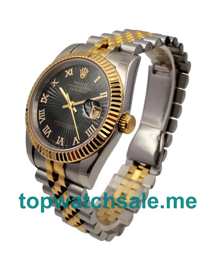 Replica Rolex Datejust 126233 UK - 36MM Steel & Gold Male Rolex Datejust Replica Watches - Blingwatches.co.uk