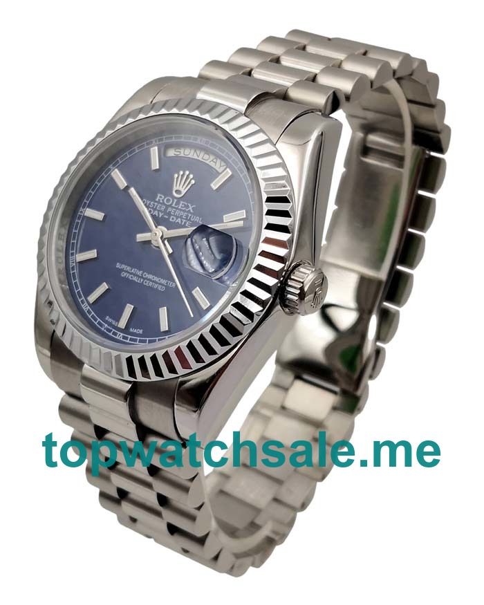 Replica Rolex Day-Date 118239 UK - 36MM Steel Male Rolex Day-Date Replica Watches - Blingwatches.co.uk