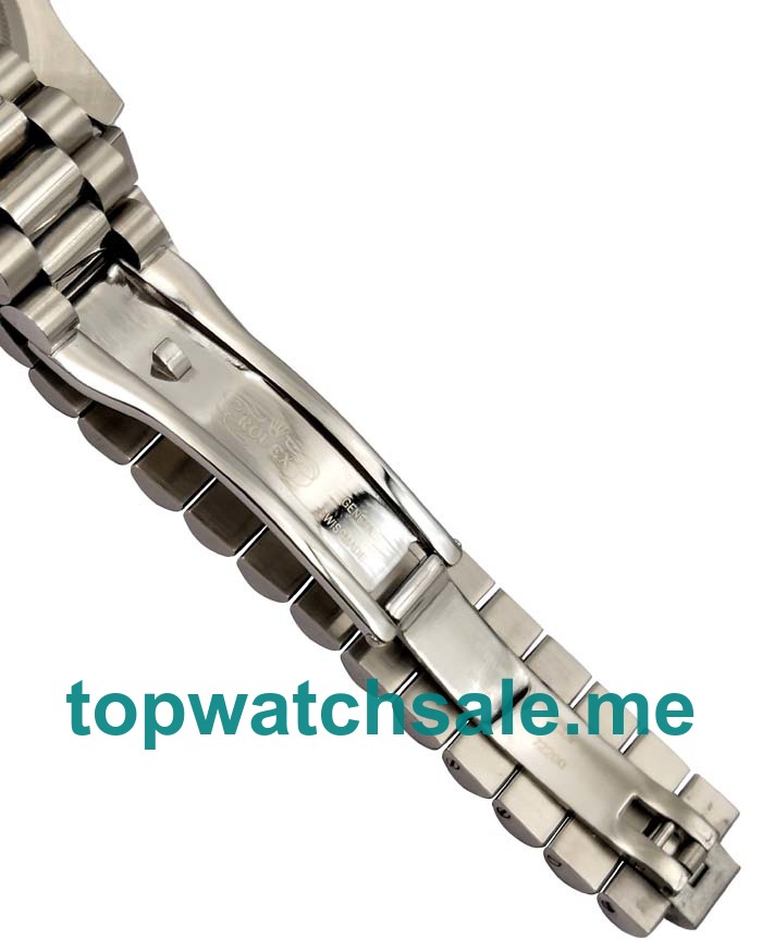 Replica Rolex Day-Date 118239 UK - 36MM Steel Male Rolex Day-Date Replica Watches - Blingwatches.co.uk