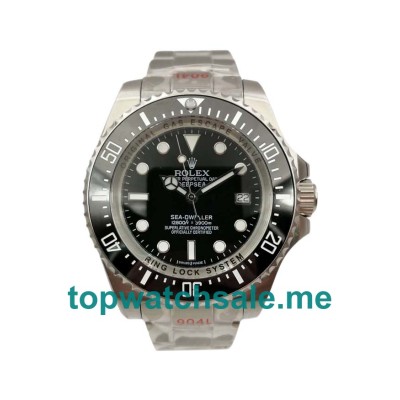 Replica Rolex Sea-Dweller Deepsea 116660 UK - 44MM Steel Male Rolex Sea-Dweller Deepsea Replica Watches - Blingwatches.co.uk