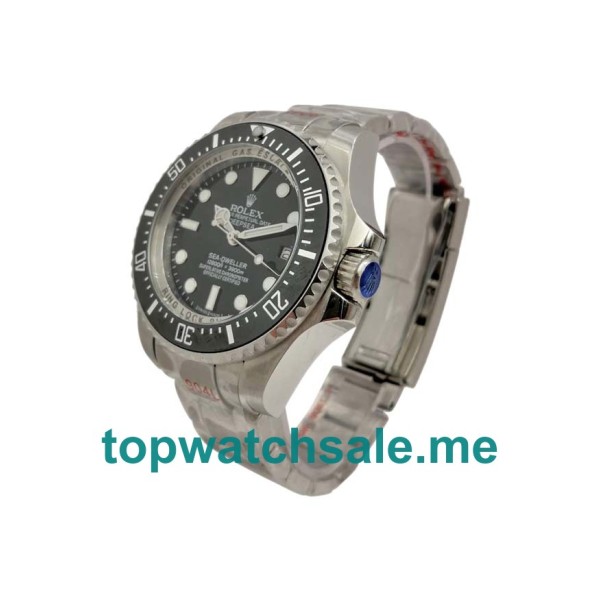 Replica Rolex Sea-Dweller Deepsea 116660 UK - 44MM Steel Male Rolex Sea-Dweller Deepsea Replica Watches - Blingwatches.co.uk