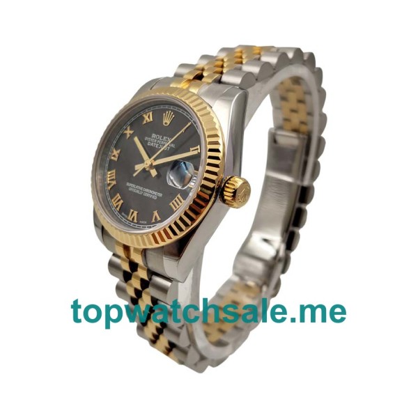 Replica Rolex Datejust 178273 UK - 31MM Steel & Gold Male Rolex Datejust Replica Watches - Blingwatches.co.uk