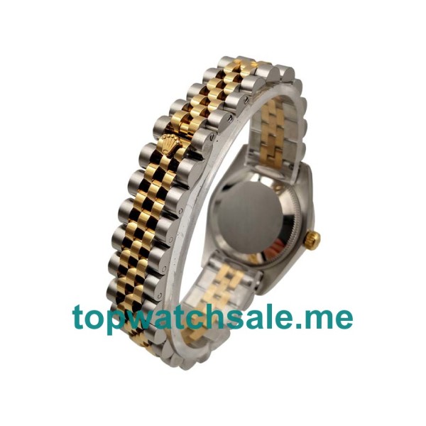 Replica Rolex Datejust 178273 UK - 31MM Steel & Gold Male Rolex Datejust Replica Watches - Blingwatches.co.uk