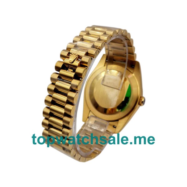 Replica Rolex Day-Date II 218238 KW UK - 41MM Yellow Gold Male Rolex Day-Date II Replica Watches - Blingwatches.co.uk