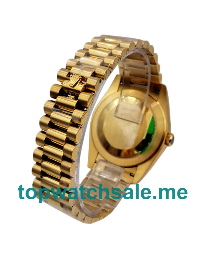 Replica Rolex Day-Date II 218238 KW UK - 41MM Yellow Gold Male Rolex Day-Date II Replica Watches - Blingwatches.co.uk