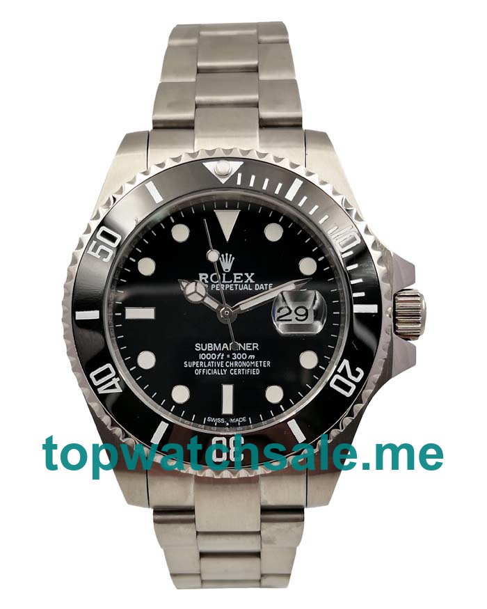 Replica Rolex Submariner 116610 LN UK - 43MM Steel Male Rolex Submariner Replica Watches - Blingwatches.co.uk