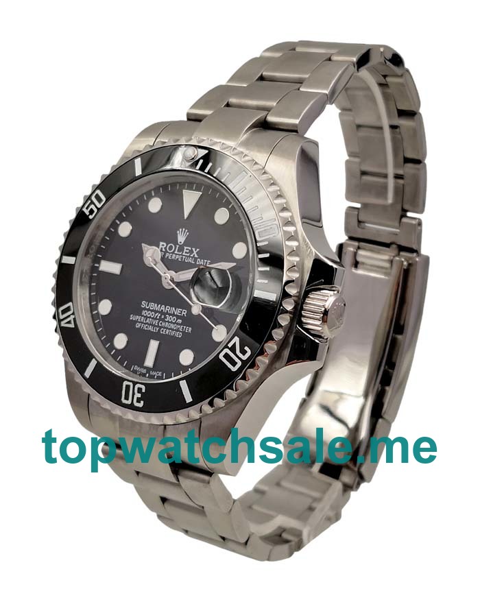 Replica Rolex Submariner 116610 LN UK - 43MM Steel Male Rolex Submariner Replica Watches - Blingwatches.co.uk